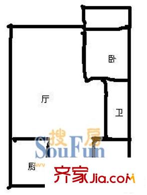 上海 海上新月(久久公寓) 户型图