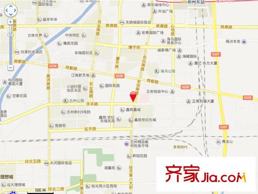 英地金臺(tái)府邸交通圖