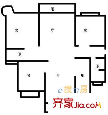 上海 嘉福坊 户型图