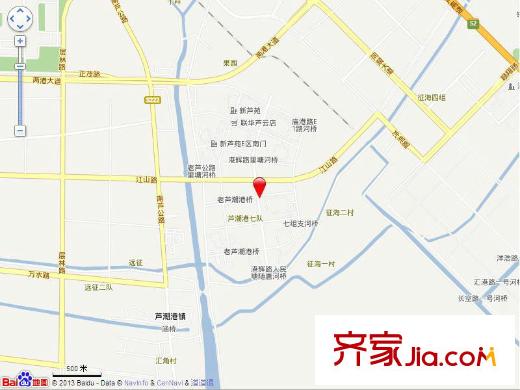 臨港海濱國際花園交通圖