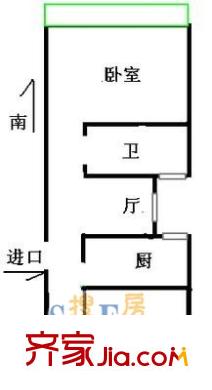 浦東大道2511弄小區(qū)戶型圖上海 浦東大道2511弄 戶型圖 2室1廳1衛(wèi)1廚