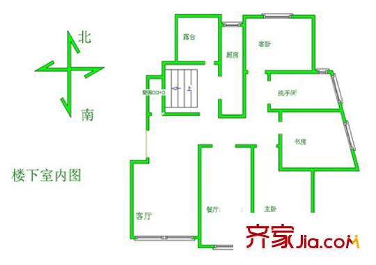 上海 仕嘉名苑 戶型圖