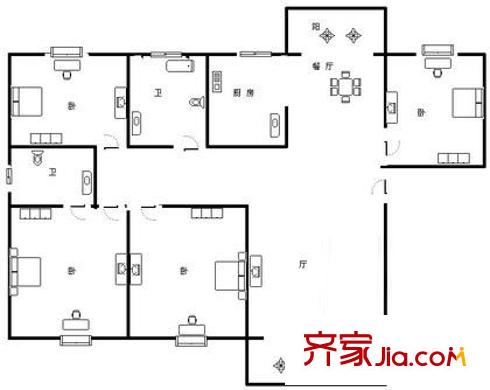 上海 匯佳苑 戶型圖
