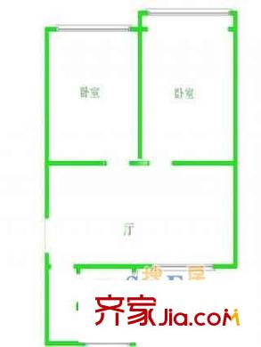 上海 東陸新村九街坊 戶型圖