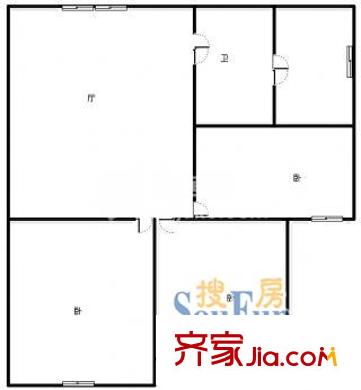 上海 東陸新村九街坊 戶型圖