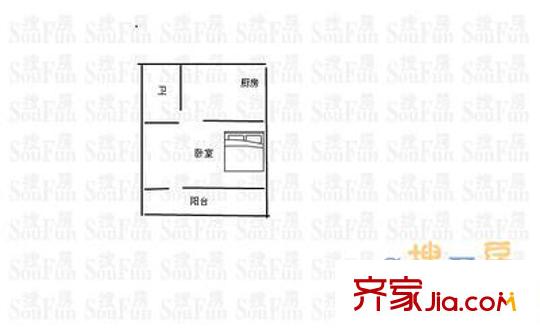 上海 海防新村 戶型圖