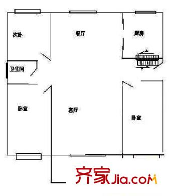 上海 海防新村 戶型圖