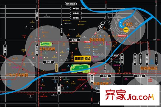 威望未來城悅居區(qū)位圖