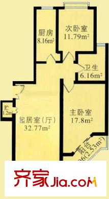 上海 东泰花苑 户型图