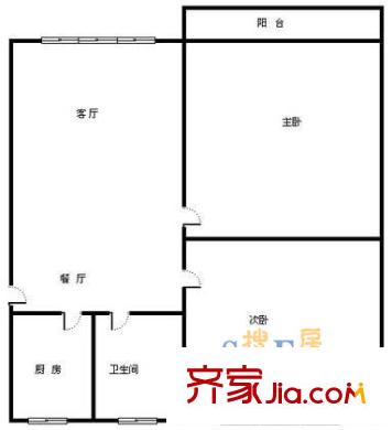 金橋路530弄小區(qū)戶型圖上海 金橋路530弄 戶型圖 2室2廳1衛(wèi)1廚