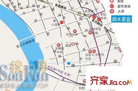 御水豪庭交通圖
