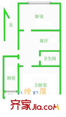 東靖苑2室1廳1衛(wèi)1廚