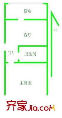 東靖苑1室2廳1廚1衛(wèi)