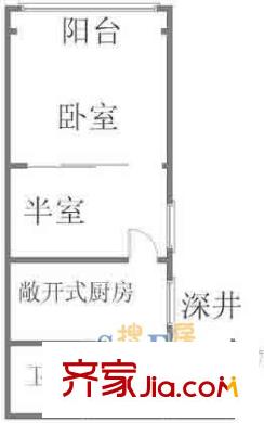 上海 花园坊 户型图