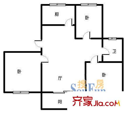 上海 豐怡苑 戶型圖