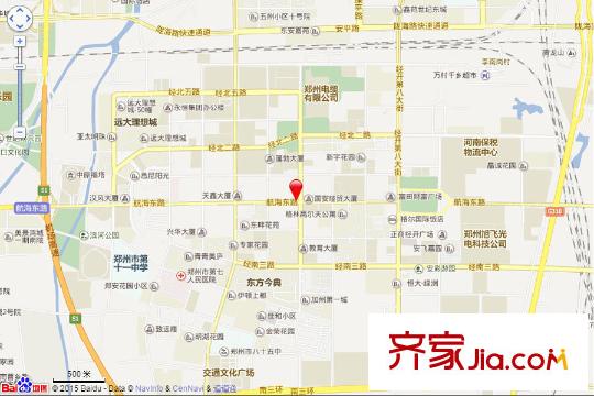 經(jīng)開萬(wàn)錦城交通圖