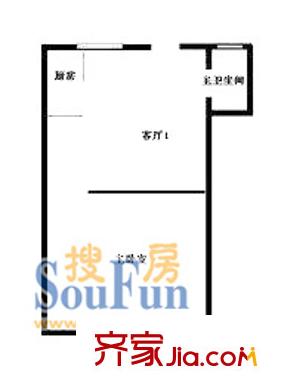 沈家弄路946弄小區(qū)戶型圖上海 沈家弄路946弄1室 戶型圖 1室1廳1衛(wèi)1廚