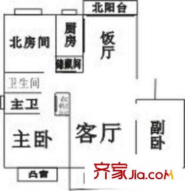上海 風(fēng)信景苑 戶型圖