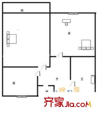 上海 港機新村 戶型圖