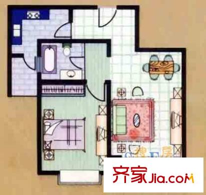 上海 港機(jī)新村 戶型圖
