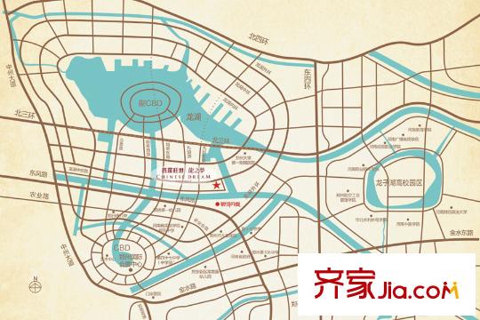 普羅旺世龍之夢區(qū)位圖