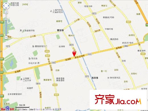 上海萬科第五園交通圖區(qū)位