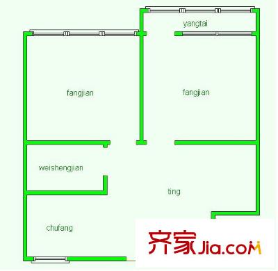 上海 臨沂大樓 戶型圖