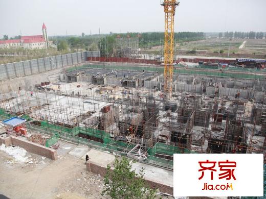 旭辉丽舍工程进度图2013.05