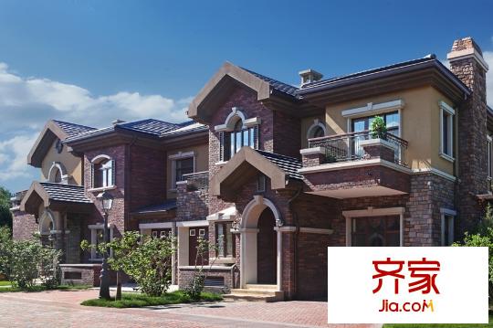 北辰红橡墅双拼楼座2015.08