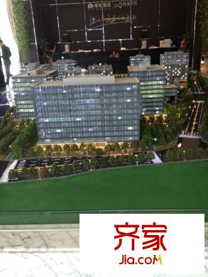 绿地中央广场・云谷售楼处沙盘2014.07.19