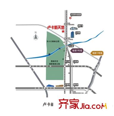 卢卡新天地区位