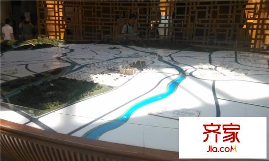 首开熙悦・双子座售楼处实景2014.6
