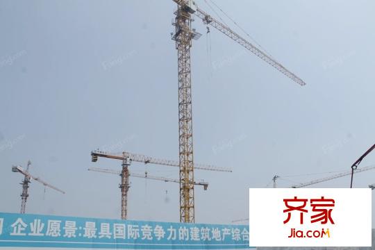 润景园施工现场2015.8