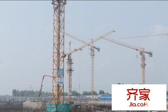 润景园施工现场2015.8
