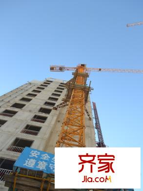 望京・金茂府楼座施工2013.10