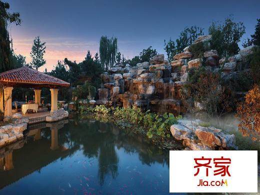 御汤山・熙园外立面夜景图2012.3.12
