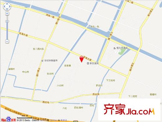 杭州灣世紀城電子地圖