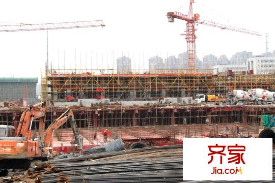 和協(xié)風格首岸工程進度（2015.11.12）