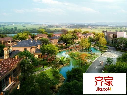 錦誠名仕外景圖 