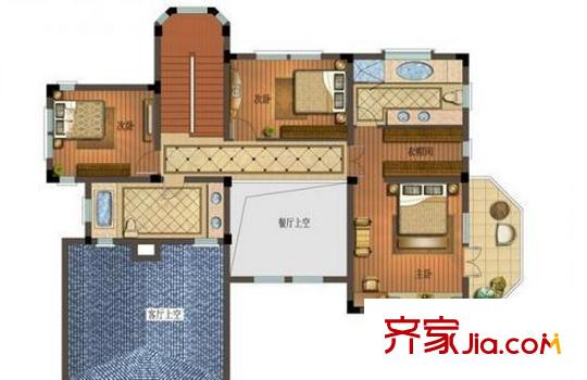 錦誠名仕 3室1廳1衛(wèi)1廚 戶型圖