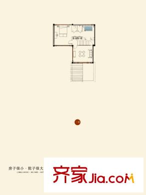 世外?梧桐溫泉度假村D1戶型 二層 4室2廳3衛(wèi)
