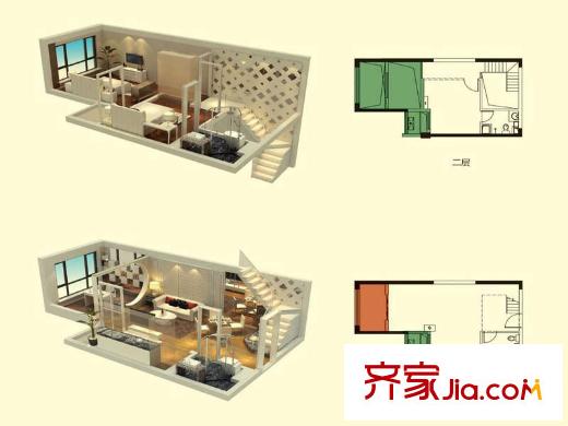 紅星國際廣場1#、2#、4#標(biāo)準(zhǔn)層03、04、05、06單元B戶型 3室1廳2衛(wèi)1廚