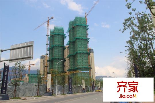 陽光城金融街官邸4期金融街官邸工程進度圖（2015-9-10）