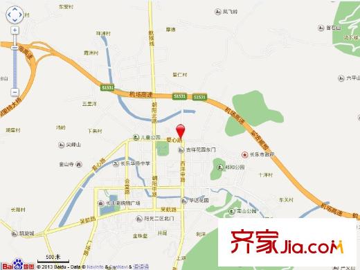 樂升小區(qū)交通圖