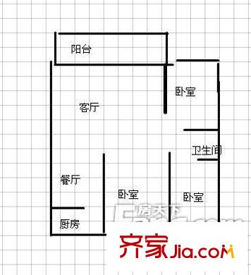 樂升小區(qū) 戶型圖