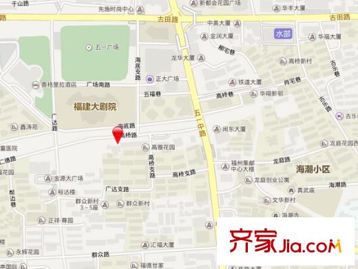 建華新村交通圖