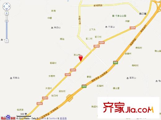 吉山新村交通圖