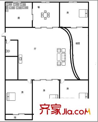 鶴林景秀園 4室戶型圖