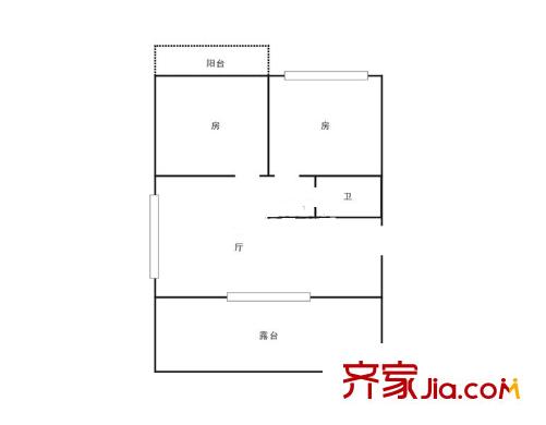 華苑公寓戶型圖