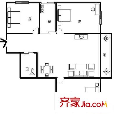 華苑公寓 戶型圖